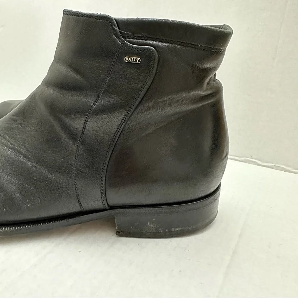 Bally Black Leather Boots